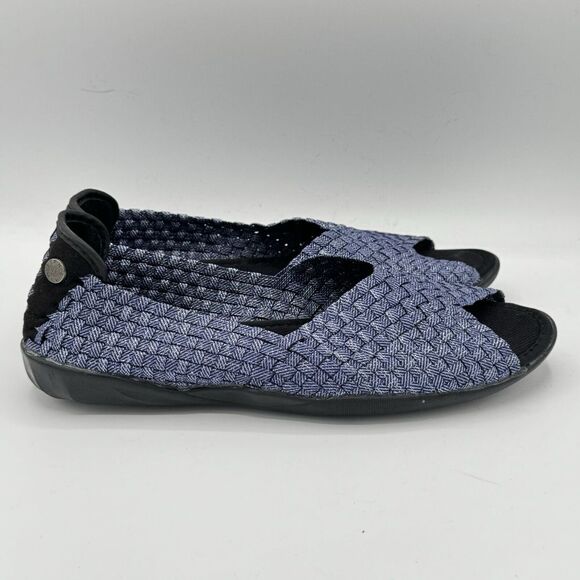 Women's Bernie Mev. CATWALK Casual Woven Slip-On  Memory Foam JEANS, Size 10/41 - Picture 2 of 9